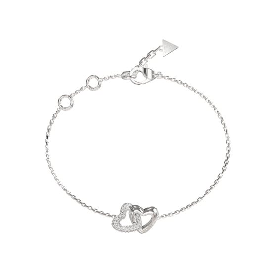 Bracciale Guess Donna Beloved in Acciaio Cristallo JUBB06 014JW - JUBB06 014JW